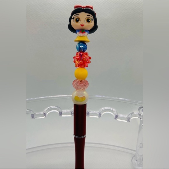Disney Doorables Iridessa And Snow White Beaded Pen Bundle - Picture 4 of 4